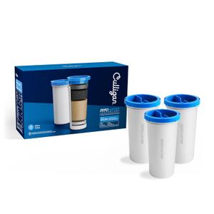 Culligan with ZeroWater Technology Replacement Filter 3-Pack, 5-Stage Advanced Water Filter  IAPMO Certified to Reduce Lead, Total PFAS (Forever Chemicals), Mercury, Fluoride, and Chlorine