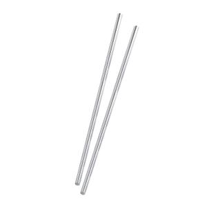 XiKe 2PCS 25mm x 500mm Steel Rod Case Hardened Chrome Plated Linear Motion Rods Linear Rail Rod Shaft - Metric H8 Tolerance