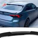 Rear Window Roof Spoiler Visor Wing Compatible with Toyota Corolla Sedan L/LE/SE/XLE/XSE 2020 2021 2022 2023 2024 2025 2026 Top Wing Lip Accessories (Glossy Black)