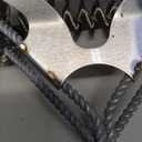 GRILLART Grill Brush for Outdoor Grill Bristle Free - Safe BBQ Grill Cleaner Brush - 18" BBQ Brush for Grill Cleaning Kit -Stainless Grill Cleaning Brush BBQ Grill Accessories Tools- Gifts for Men Dad (Silver)