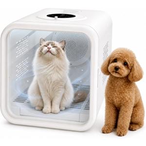 65L Class Pet Dryer Box Cat Dryer Small Dog, Petting Window