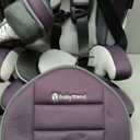 Baby Trend Hybrid SI 3-in-1 Combination Booster Seat, Dash Plum Side-Impact Protection, 3-Stage Growth Design, Adjustable Headrest, Cushioned Comfort
