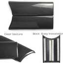 for Mercedes-Benz E Class W213 2017-2021 Carbon Fiber Color Car Interior Center Armrest Box Cover Console Box Protect Cover E200 E250 E300 E400 E450 (E Class W213)