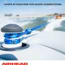 Airhead Tow Rope for 1-3 Rider Towable Tubes, 1 Section, 60-Feet