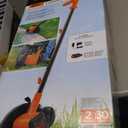 BLACK+DECKER 20V MAX Cordless Edger Lawn Kit, 1.5 Ah Battery & Charger Included, 4 Position Adjustable Height, Lightweight, 7.5" Double Edge Blade (BCED400C1), One Size
