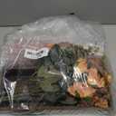 3 Pcs Mason Jar Centerpiece Table Decorations for Dining Table Decor Farmhouse Coffee Table Decor with Wood Tray and Led Light Table Centerpieces for Dining room Kitchen Living Bathroom,Orange