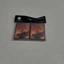 MTG Card Sleeves 100CT (Flame Girl), Matte Art Card Sleeves, Matte Back & Clear Front, 66x92mm 