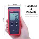 UNI-T UT373 Mini Digital Tachometer, 10~99999 RPM Non-Contact Tachometer Speed Meter Speed Gauge with Backlight, Max/Min/Data Hold, Rotating Speed/Count Function Switching