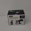 Cordless Paint Sprayer for Ryobi 18V Battery, Handheld HVLP Paint Gun with 3 Spray Patterns & 4 Nozzles, Ideal for DIY Projects, House Painting, Furniture & More (No Battery Included)
