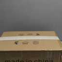 Farmhouse Bathroom Light Fixture, 3-Light Boho Vanity Light, Bamboo Bathroom Light Fixture Over Mirror Rustic Vanity Lighting with Handmade Bamboo Shades, Suit for Restroom, Bedroom, Hallway (Black)