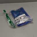 Soft Dog Cone Collar Alternative - Adjustable Comfy Cones for Large/Medium/Small Dogs to Stop Licking After Surgery, Comfortable Fabric Elizabethan Collars, Head Cone of Shame for Neuter Recovery - M (Green-Blue)