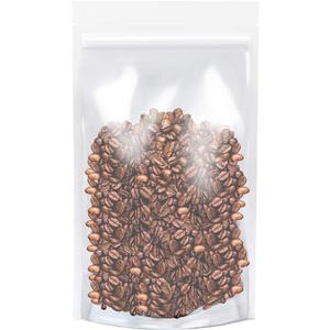 Clear Zipper Stand Up Pouch Bag,100Pcs 5.9x8.6 Heat Sealable Zip Lock Snack Food Tea Drinking Packing Pouches (5.9W x 8.6L, 100)