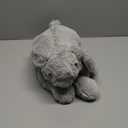 Sratte 5 Pcs Easter Bunny Stuffed Animal Set Large Mommy Bunny Plush with 4 Cute Stuffed Baby Rabbit in Her Belly Soft Cuddly Rabbit Plush Gift for Birthday Baby Shower Party Favor (Gray, Lying Style)