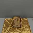 GIGIZAZA Gold Velvet Decorative 20x20 Throw Pillow Covers for Sofa Bed 2 Pack Soft Cushion Cover