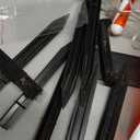 Biswing Christmas Outdoor Candy Cane Lights, 12 Pcs Christmas Pathway Markers with 72 Count Warm White Lights, Connectable for Indoor Outdoor Holiday Walkway Patio Garden Ornament