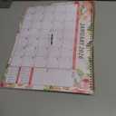 Wall Calendar 2026-2027 18 Month Calendar January 2026-2027 15" X 12" Hanging Large Monthly Planner Ruled Blocks for Home School Office Organizing Thick Paper Holidays To-do List Notes
