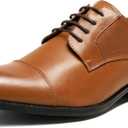 Bruno Marc Men's Oxford Dress Shoes 13 (Brown)