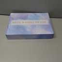 Aesthetic Decorative Books for Home Decor, Set of 2 Linen Faux Book Storage Boxes, Decorative Book Boxes for Coffee Table, Bookshelf, Mantel, Living Room, Office, Bedroom (Green+Beige)