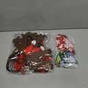 SilTriangle 12 Pcs Dog Christmas Headband Bandana Outfit Sets for Cat Dog Holiday Costume Xmas Reindeer Antlers Headband Pet Christmas Accessories for Kitten Puppy Holiday Party Costume Supplies