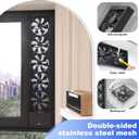 Vertical Window Fan for Sliding Windows (50~55cm/19.7~21.7in) | No Drilling Required Installation, Adjustable Wind Speed, 1.97 IN Retractable, for Bedroom Bathroom Kitchen Office