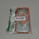 CASEKOO Cosmic Orange Glossy for iPhone 17 Pro Max Case [360 Spin Magnetic Stand][Fit for MagSafe][17FT Military Protection] Slim Hand-Polished Frame Titanium Alloy Sturdy Stand 6.9", Cosmic Orange