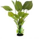 ALEGI Silk Aquarium Plants, 12 Inch Artificial Silk Plants Decorations for Fish Tank,Aquarium Dcor Plastic Plants (Green, 2 Pack)