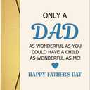 10 x Funny Father's Day Card for Dad, Fathers Day Gift from Daughter Son Kids, Hilarious Father's Day Cards for Daddy Papa from Children Toddler Baby, Happy Fathers Day Joke Card Gifts, MIX