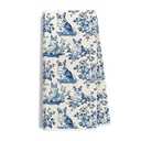 EKGJW Chinoiserie Corgi Dog Kitchen Towels, Gifts for Corgi Lovers Dish Tea Towels for Kitchen Decor, Grandmillennial Toile de Jouy Dog Decorative Hand Towels for Bathroom, 16x24 Inch