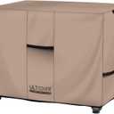 ULTCOVER Waterproof Prep Table Cover for 52 Inch Keter Unity XL Portable Table, Outdoor Storage Cabinet Prep Station Cover 54L x 22W x 35H inch