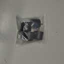 1-1/2 inch Plastic Furniture Legs, Round Tapered Table Legs Black Sofa Legs Replacement Legs with M8 Hanger Bolts for Couch Table Sofa, Pack of 4