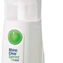 RhinoClear Sprint Nasal Rinse Atomizer, Portable Device for Nasal Passage Cleaning