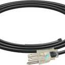 DEWENWILS 3ft Heat Cable for Pipe Freeze Protection, Snow De-Icing Cable with Build in Thermostat, CSA/ETL Listed