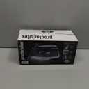 Proctor Silex Steam Iron for Clothes with Durable Stainless Steel Soleplate, 1500 Watts, 8 Retractable Cord, 3-Way Auto Shutoff, Anti-Drip, Gray and Black (14250)