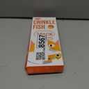 PetBusy Cat Toys with[5000mg A+Natural Catnip &Silvervine] [Baby Grade] Interactive Soft Chew Kicker Cat Toys for Indoor Cats & Kittens, [Crinkle &Bell] Fish Sound Toy, Drives Bored Cat Crazy with Fun (Blue+Pink)