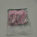 Windkream Pink Bow Table Runner 72 Inches Embroidery Scalloped Table Runner Cute Coquette Dining Decor for Birthday Baby Shower Party Valentine Home Decor 2Pack