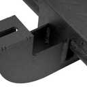 Side Steps Compatible with 2018-2025 Jeep Wrangler JL Unlimited 4-Door, High-Strength Running Boards, Steel Step Bars, Powder-Coated 4-Piece Set