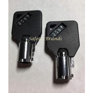 Sentry Safe Keys Code Cut from 2002 to 2050 Tubular Round Ace Key (2022)