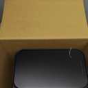 simplehuman 5L Slim Bathroom  Can with Soft Close Lid, Stainless Steel Waste Basket with Liner Pocket, 5 Liter / 1.3 Gallon, Matte Black