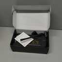 150 PSI Tire Inflator Portable Air Compressor, 12V DC Auto Shutoff Air Pump with Digital Pressure Gauge and Emergency LED Light for Car Tires, Bicycle & Balloons, Black