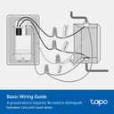 TP-Link Tapo Smart Light Switch, Single Pole, Neutral Wire Required, 2.4GHz Wi-Fi Light Switch Compatible with Alexa and Google Home, UL Certified, No Hub Required, White, Tapo S500(4-Pack)