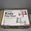 Kids Step Stool for Toddlers - Dual Height Potty Training Stool for Bathroom Sink & Kitchen, Non-Slip 2 Step Stool, Holds up to 200lbs, Sturdy Safety Helper for Kids (2 Pack)