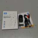 Bluetooth 5.4 Transmitter Receiver for 2 AirPods/Headphones, 2-in-1 Airplane Bluetooth Adapter with Mic for Hands-Free Calls, Low Latency, Wireless Audio Adapter for Travel Flight TV Speakers