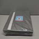 Premium Bed Sheet Organizer Set (4-Pack, Elegant Gray) - Ideal Storage for Closet, Under Bed, Linens - Neatly Organize Clothing, Pillows, Throws, Bedding, Ensuring Tidy Bedroom.