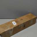 White Double Curtain Rod, 36 to 72 Inch Dual Curtain Rods with Aluminium Modern End Cap Finials, 1 Inch Adjustable Heavy Duty Window Treatment Rods, Telescopic Metal Double Drapery Pole Set