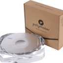 Polymaker PolySmooth PVB Filament 1.75mm 0.75kg White - Print Like PLA Filament, Easy Smoothable Post Process with IPA Alcohol, Work with Polysher