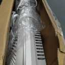 Bionaire Window Fan with Reversible Airflow Blades 3-Speed Settings, Programmable Thermostat, LED Display, Remote Control, Fits 2436" Windows, No   Required