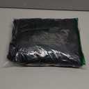 Vonty Ruffle Tablecloth Black Satin Tablecloth - 60" x 102", Silky Table Cloth Rectangle Scalloped Table Cloth Farmhouse Tables Cover Silk Tablecloths Vintage Tables Skirt for Kitchen Dining