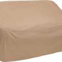 Protective Covers Weatherproof 3 Seat Wicker/Rattan Sofa Cover, X Large, Tan - 1124-TN