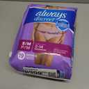 Always Discreet Adult Diapers for Women, Incontinence Underwear, Postpartum Essentials, Disposable Briefs, Max Absorbency, Bladder Leak Protection, Small/Medium, 19ct