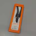 TORRAS Phone Lanyard Crossbody with 2 Phone Tabs, Adjustable Anti Theft Phone Strap for All Phones, Premium Metal Buckles, Skin-Friendly, Universal Cell Phone Neck lanyard for Travel Essentials, Black